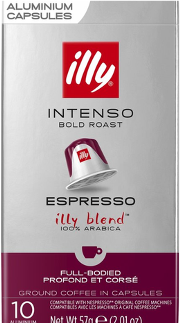 Illy Coffee Capsules Intenso 10 x 10cps | Cg. 9,95 per verpakking